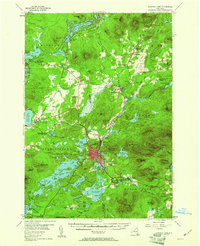 Download a high-resolution, GPS-compatible USGS topo map for Saranac Lake, NY (1961 edition)