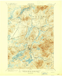 Download a high-resolution, GPS-compatible USGS topo map for Saranac, NY (1947 edition)