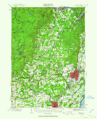 Download a high-resolution, GPS-compatible USGS topo map for Saratoga, NY (1963 edition)