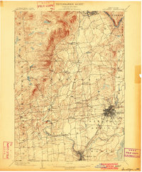 1902 Map of Saratoga