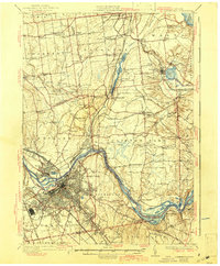 Download a high-resolution, GPS-compatible USGS topo map for Schenectady, NY (1941 edition)
