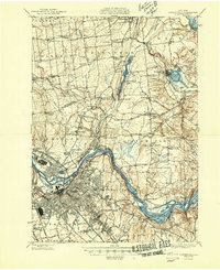 preview thumbnail of historical topo map of Schenectady, NY in 1948