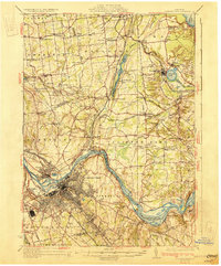 Download a high-resolution, GPS-compatible USGS topo map for Schenectady, NY (1930 edition)
