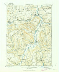 preview thumbnail of historical topo map of Schoharie County, NY in 1898