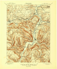 Download a high-resolution, GPS-compatible USGS topo map for Schoharie, NY (1947 edition)