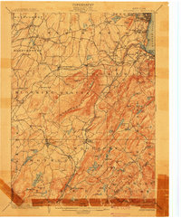 1902 Map of Schunemunk, 1907 Print