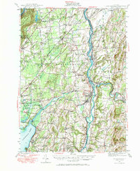 Download a high-resolution, GPS-compatible USGS topo map for Schuylerville, NY (1966 edition)
