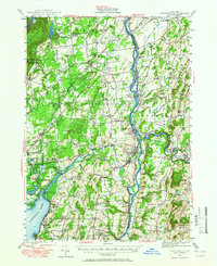 Download a high-resolution, GPS-compatible USGS topo map for Schuylerville, NY (1966 edition)