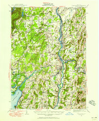 Download a high-resolution, GPS-compatible USGS topo map for Schuylerville, NY (1958 edition)