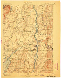 Download a high-resolution, GPS-compatible USGS topo map for Schuylerville, NY (1906 edition)