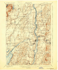 Download a high-resolution, GPS-compatible USGS topo map for Schuylerville, NY (1931 edition)