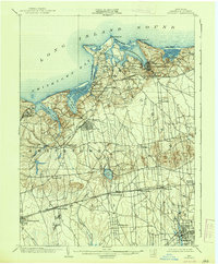 Download a high-resolution, GPS-compatible USGS topo map for Setauket, NY (1938 edition)