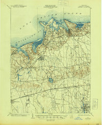 Download a high-resolution, GPS-compatible USGS topo map for Setauket, NY (1944 edition)