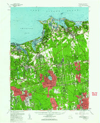 Download a high-resolution, GPS-compatible USGS topo map for Setauket, NY (1961 edition)