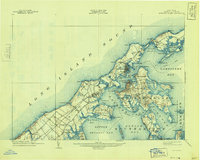 Download a high-resolution, GPS-compatible USGS topo map for Shelter Island, NY (1944 edition)