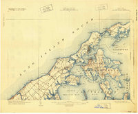 Download a high-resolution, GPS-compatible USGS topo map for Shelter Island, NY (1925 edition)