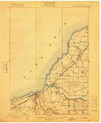1899 Map of Silver Creek, 1922 Print