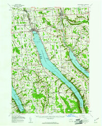 Download a high-resolution, GPS-compatible USGS topo map for Skaneateles, NY (1957 edition)