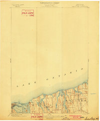 Download a high-resolution, GPS-compatible USGS topo map for Sodus Bay, NY (1902 edition)
