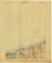 Download a high-resolution, GPS-compatible USGS topo map for Sodus Bay, NY (1913 edition)