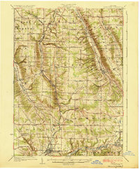 1925 Map of Springville