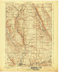 1925 Map of Springville