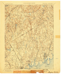 1899 Map of Byram, CT