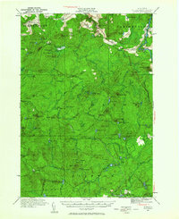 preview thumbnail of historical topo map of St. Lawrence County, NY in 1921