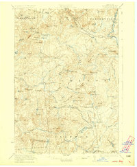 preview thumbnail of historical topo map of St. Lawrence County, NY in 1923