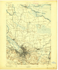 preview thumbnail of historical topo map of Syracuse, NY in 1895