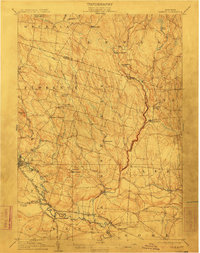 preview thumbnail of historical topo map of Oneida County, NY in 1905