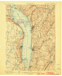 1902 Map of Tarrytown, 1903 Print