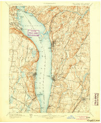 1902 Map of Tarrytown, 1905 Print