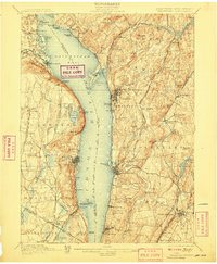 1902 Map of Tarrytown, 1908 Print