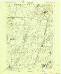 1903 Map of Theresa, 1942 Print
