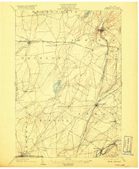 1903 Map of Theresa, 1917 Print