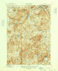 preview thumbnail of historical topo map of Warren County, NY in 1898