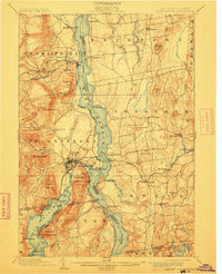 Download a high-resolution, GPS-compatible USGS topo map for Ticonderoga, NY (1912 edition)