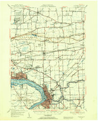 Download a high-resolution, GPS-compatible USGS topo map for Tonawanda, NY (1953 edition)