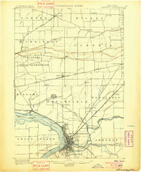 Download a high-resolution, GPS-compatible USGS topo map for Tonawanda, NY (1901 edition)