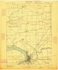 Download a high-resolution, GPS-compatible USGS topo map for Tonawanda, NY (1909 edition)