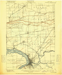 Download a high-resolution, GPS-compatible USGS topo map for Tonawanda, NY (1918 edition)
