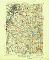 Download a high-resolution, GPS-compatible USGS topo map for Troy, NY (1945 edition)