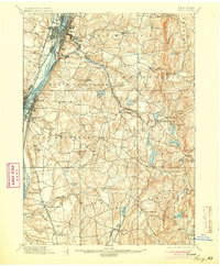 1898 Map of Troy, NY, 1904 Print
