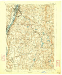 1898 Map of Troy, NY, 1924 Print