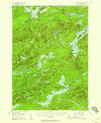 preview thumbnail of historical topo map of St. Lawrence County, NY in 1954
