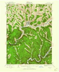 Download a high-resolution, GPS-compatible USGS topo map for Walton, NY (1960 edition)