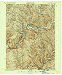 Download a high-resolution, GPS-compatible USGS topo map for Walton, NY (1934 edition)