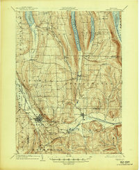 Download a high-resolution, GPS-compatible USGS topo map for Wayland, NY (1945 edition)