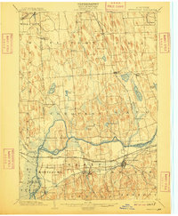 Download a high-resolution, GPS-compatible USGS topo map for Weedsport, NY (1909 edition)